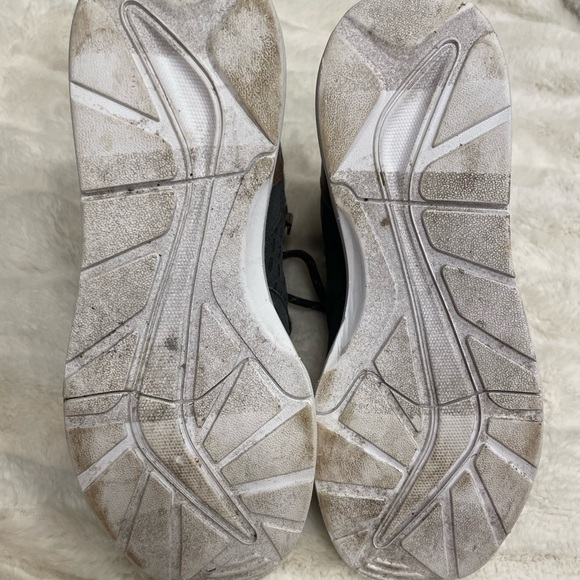 Boys Kids Perry Ellis Gray and Brown High-Top Sneakers Casual Size 6 - Picture 8 of 8